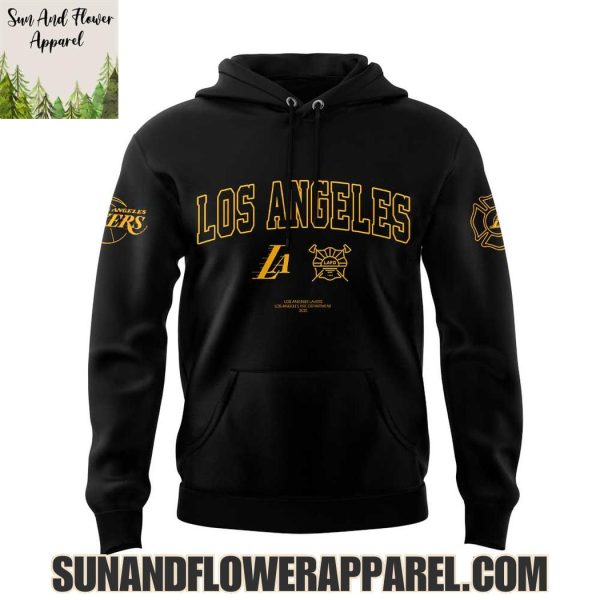 Los Angeles Lakers 2025 LAFD New Edition Hoodie