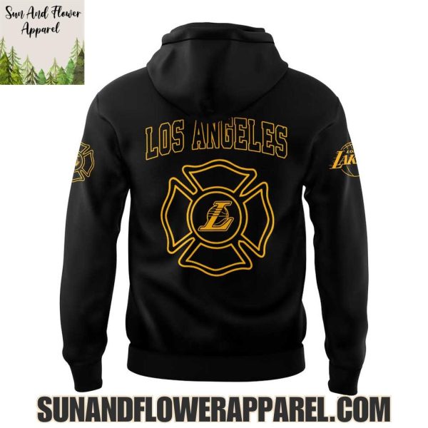 Los Angeles Lakers 2025 LAFD New Edition Hoodie