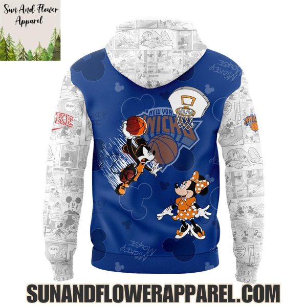 New York Knicks Mickey And Friends Uniform 2025 Limited Edition Hoodie