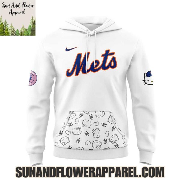 New York Mets Hello Kitty Night 2025 Special Edition Hoodie