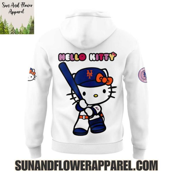 New York Mets Hello Kitty Night 2025 Special Edition Hoodie