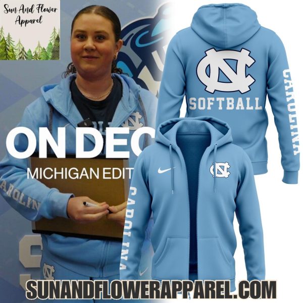 North Carolina Tar Heels Softball x Coach Megan Smith Lyon 2025 Limited Edition Hoodie