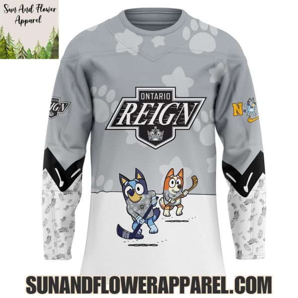 Ontario Reign 2025 Bluey And Bingo Hoodie