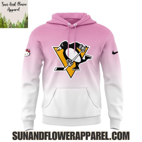 Pittsburgh Penguins Hello Kitty Night 2025 Limited Edition Hoodie