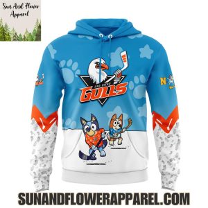 San Diego Gulls 2025 Bluey And Bingo Hoodie