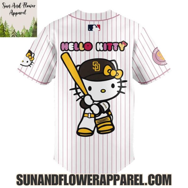 San Diego Padres Hello Kitty Night 2025 Special Edition Hoodie