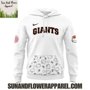 San Francisco Giants Hello Kitty Night 2025 Special Edition Hoodie