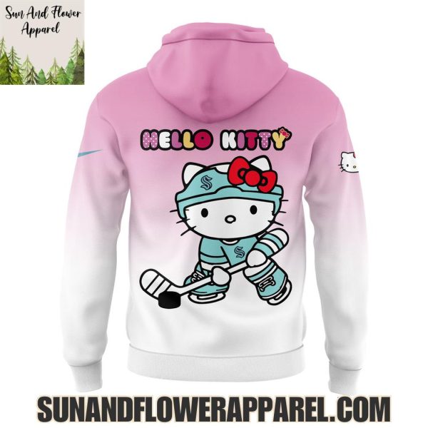 Seattle Kraken Hello Kitty Night 2025 Limited Edition Hoodie