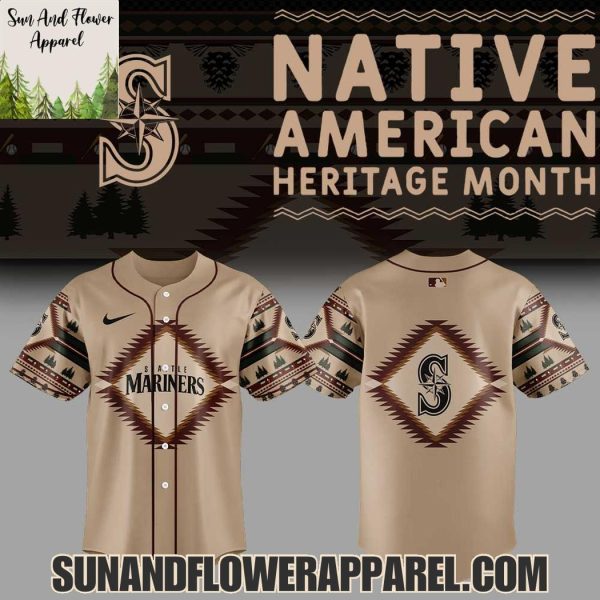 Seattle Mariners Native American Heritage Month 2025 Limited Edition Hoodie