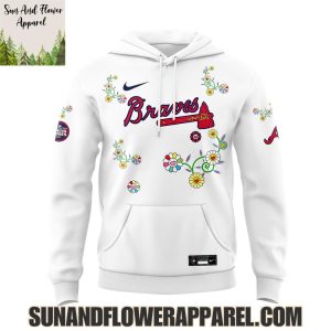 Takashi Murakami x Atlanta Braves MLB World Tour Tokyo Series 2025 Limited Edition Hoodie