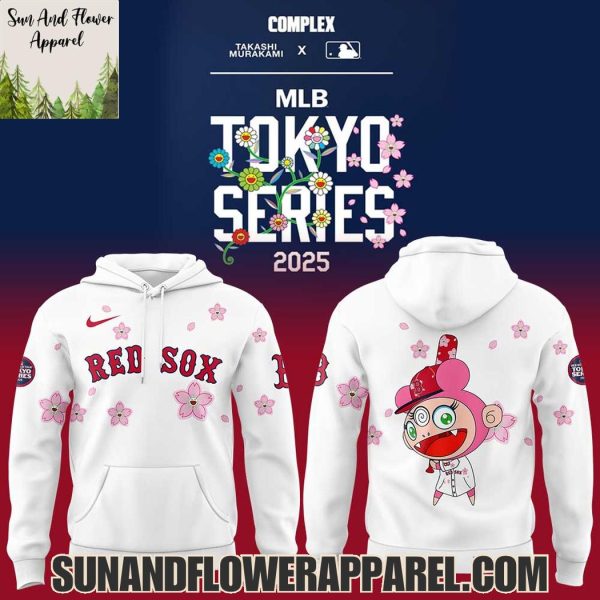 Takashi Murakami x Boston Red Sox MLB World Tour Tokyo Series 2025 Limited Edition Hoodie