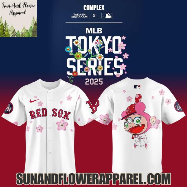 Takashi Murakami x Boston Red Sox MLB World Tour Tokyo Series 2025 Limited Edition Hoodie