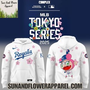 Takashi Murakami x Kansas City Royals MLB World Tour Tokyo Series 2025 Limited Edition Hoodie