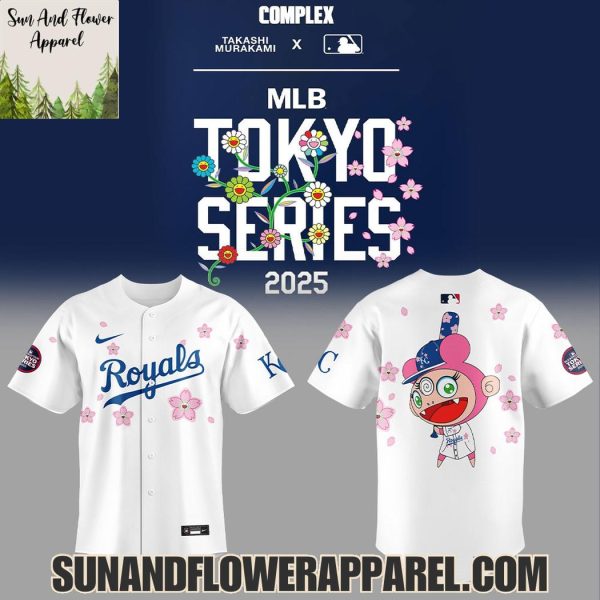 Takashi Murakami x Kansas City Royals MLB World Tour Tokyo Series 2025 Limited Edition Hoodie