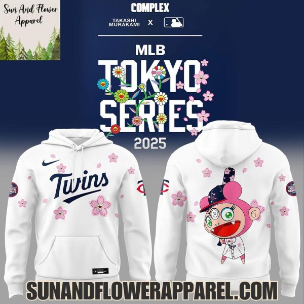 Takashi Murakami x Minnesota Twins MLB World Tour Tokyo Series 2025 Limited Edition Hoodie