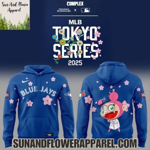 Takashi Murakami x Toronto Blue Jays MLB World Tour Tokyo Series 2025 Limited Edition Hoodie