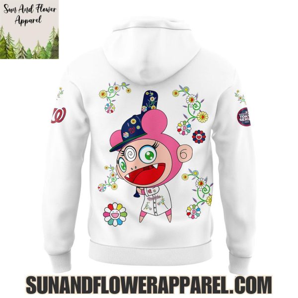 Takashi Murakami x Washington Nationals MLB World Tour Tokyo Series 2025 Limited Edition Hoodie