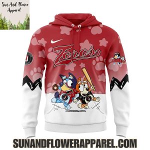 Toros De Tijuana 2025 Bluey And Bingo Hoodie