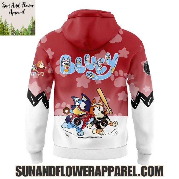 Toros De Tijuana 2025 Bluey And Bingo Hoodie