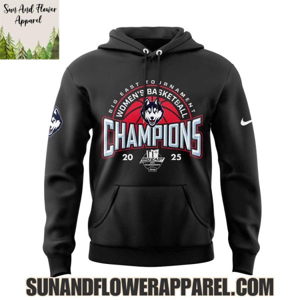 UConn Huskies Women’s Basketball Tournament Champions 2025 Limited Edition Hoodie