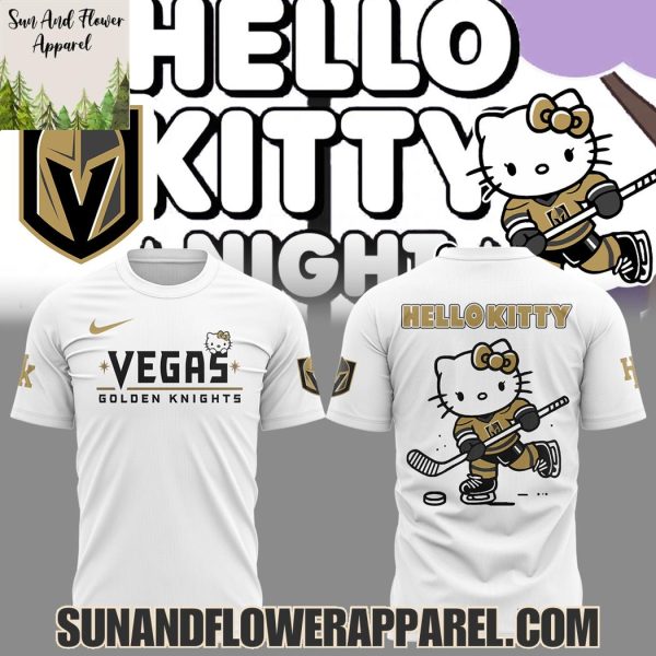 Vegas Golden Knights Hello Kitty Night 2025 Special Edition Hoodie