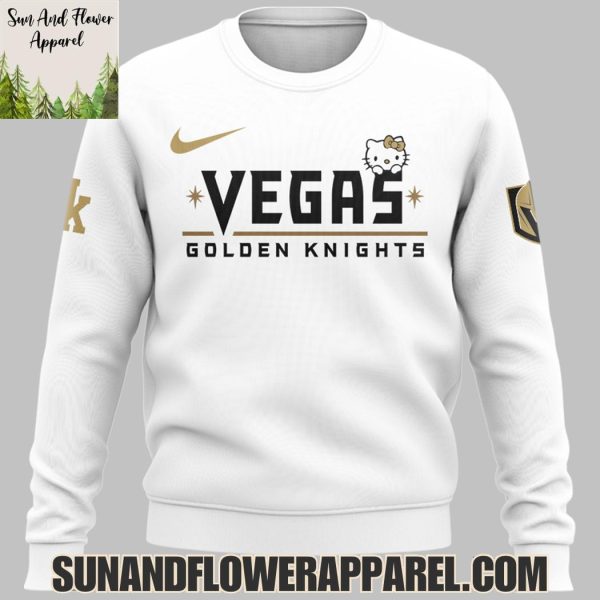 Vegas Golden Knights Hello Kitty Night 2025 Special Edition Hoodie