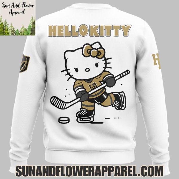 Vegas Golden Knights Hello Kitty Night 2025 Special Edition Hoodie