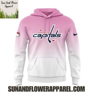 Washington Capitals Hello Kitty Night 2025 Limited Edition Hoodie