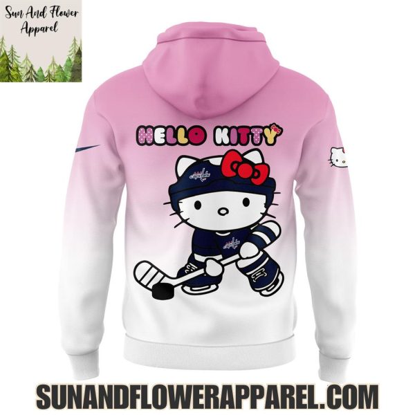 Washington Capitals Hello Kitty Night 2025 Limited Edition Hoodie