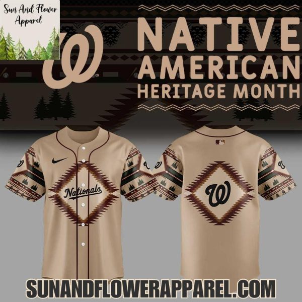 Washington Nationals Native American Heritage Month 2025 Limited Edition Hoodie